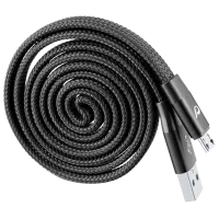 Cablu pentru telefon USBDATAROLMUSBK Cellularline USB Type-A + microUSB 1 m/ Black