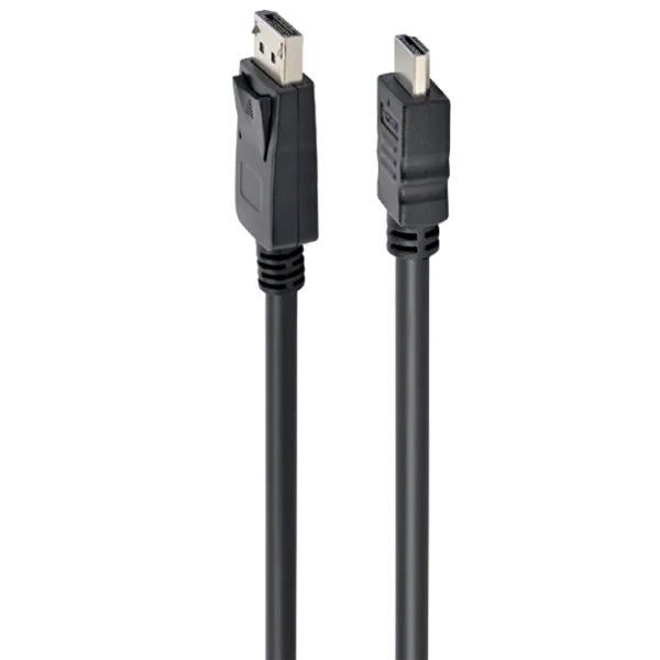 Кабель видео Cablexpert DisplayPort + HDMI 5 м/ Черный photo 1