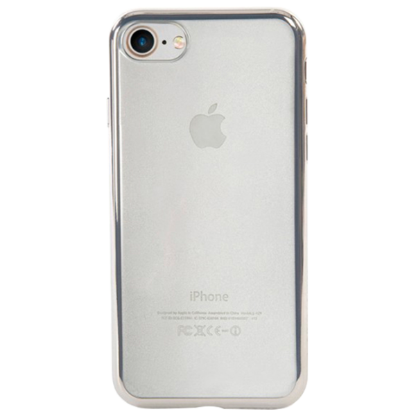 Чехол для смартфона Apple iPhone 7 Tucano/ Back/ TPU/ Серебристый Прозрачный photo 1