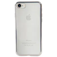 Husă pentru smartphone Apple iPhone 7 Tucano/ Back/ TPU/ Silver Transparent