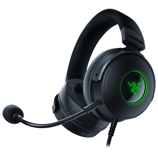 Căști Razer Kraken V3 HyperSense Black Cu fir/ Gaming photo 1