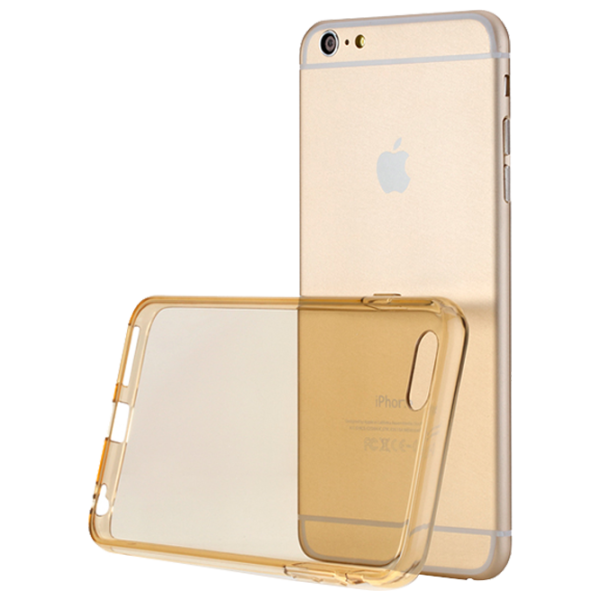 Husă pentru smartphone Apple iPhone 7 Rock/ Back/ TPU/ Gold Transparent photo 1 Husă pentru smartphone Apple iPhone 7 Rock/ Back/ TPU/ Gold Transparent photo 1
