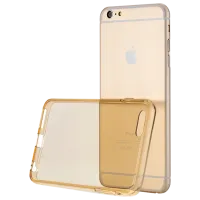 Чехол для смартфона Apple iPhone 7 Rock/ Back/ TPU/ Золотой Прозрачный