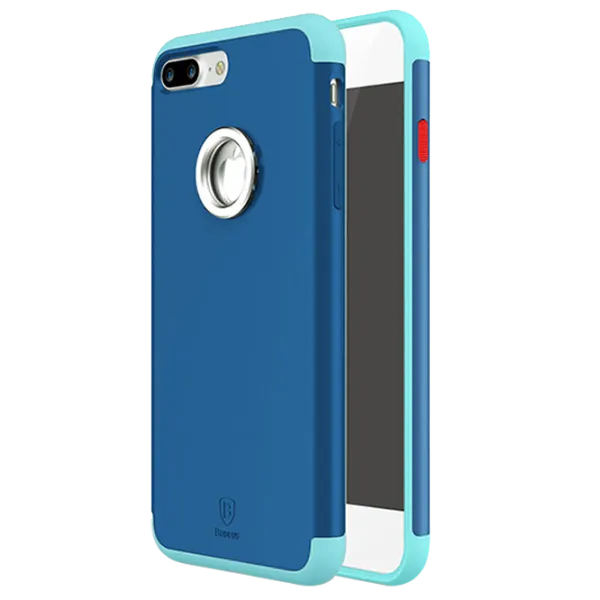 Чехол для смартфона Apple iPhone 7/ 8 Plus Baseus/ Back/ TPU/ PC/ Синий photo 1