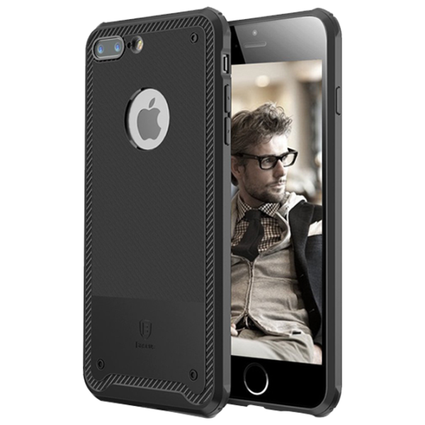 Husă pentru smartphone Apple iPhone 7/ 8 Plus Baseus/ Back/ TPU/ Black photo 1