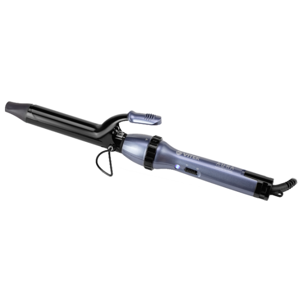 Плойка Vitek VT-1334 Цилиндрическая/ Черный Синий photo 1