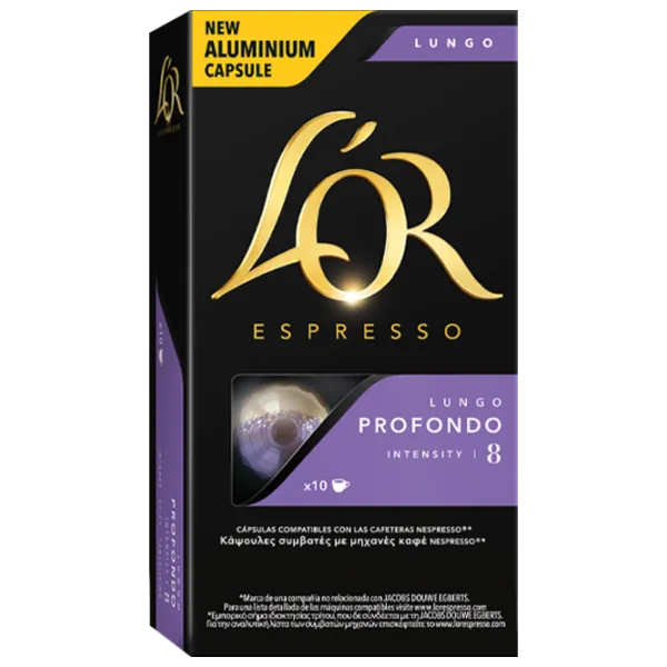 Кофе L'OR Profondo Капсулы/ Lungo/ 10 капсул photo 1