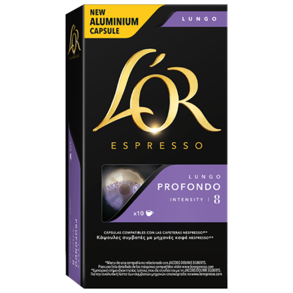 Кофе L'OR Profondo Капсулы/ Lungo/ 10 капсул photo 1