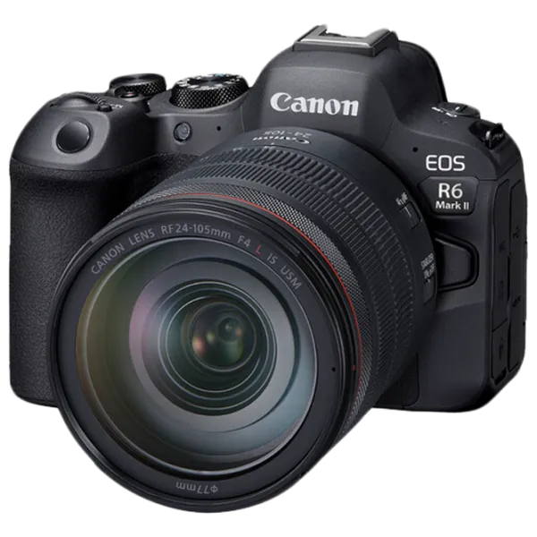 Фотоаппарат Canon EOS R6 Mark II Kit CMOS/ Черный photo 1 Фотоаппарат Canon EOS R6 Mark II Kit CMOS/ Черный photo 1