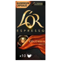 Кофе L'OR Colombia Капсулы/ Espresso/ 10 капсул