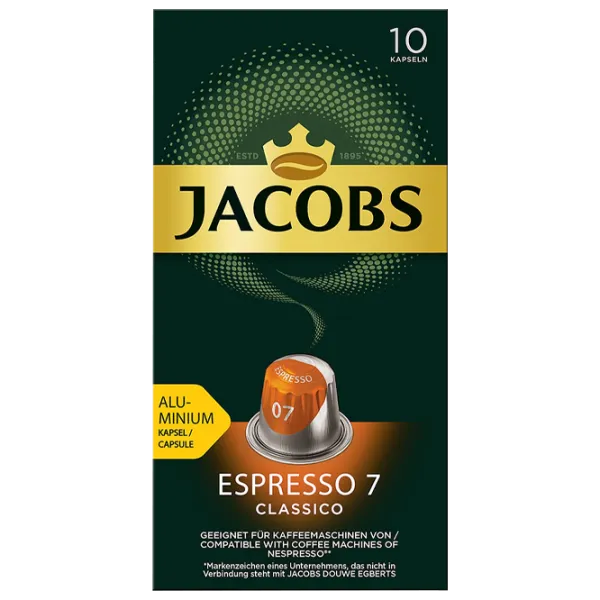Cafea Jacobs Classico Capsule/ Espresso/ 10 capsule photo 1