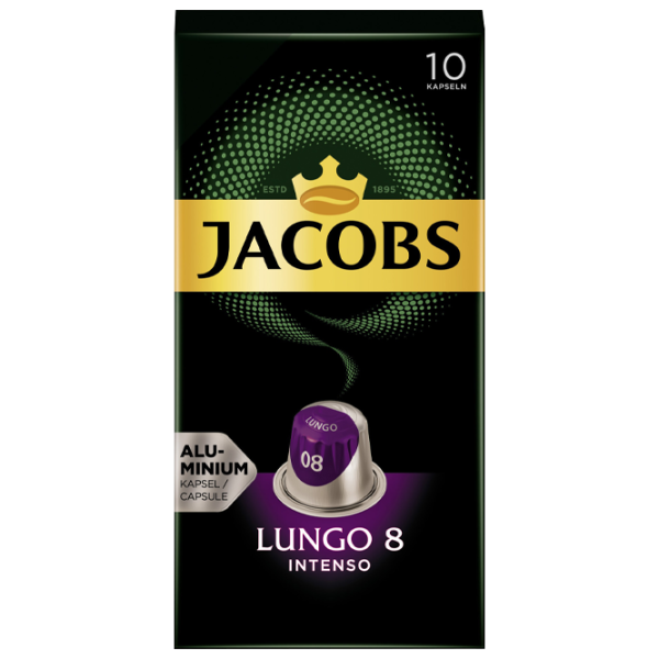 Cafea Jacobs Intenso Capsule / Lungo / 10 capsule photo 1