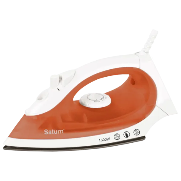 Утюг Saturn ST-CC7113 Классический/ 1600 Вт/ Оранжевый photo 1