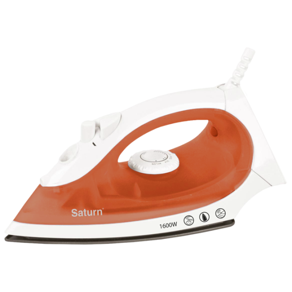 Утюг Saturn ST-CC7113 Классический/ 1600 Вт/ Оранжевый photo 1