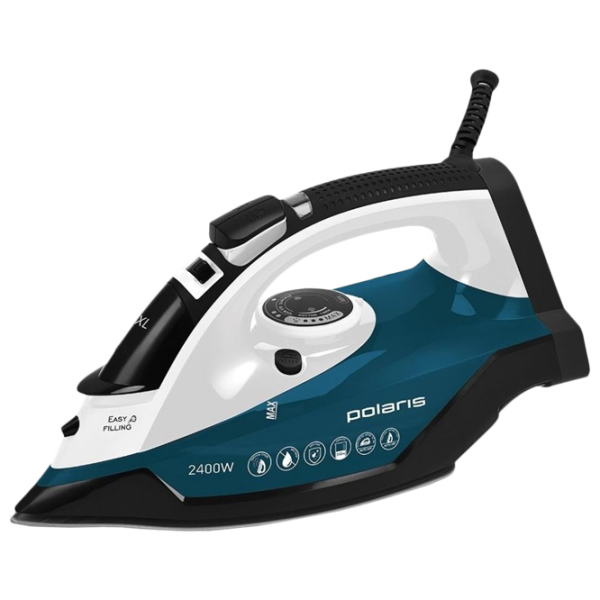 Утюг Polaris PIR2420AK Классический/ 2400 Вт/ Синий photo 1