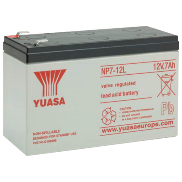 Acumulator pentru UPS Yuasa NP7-12 12 V 7 Ah Gray photo 1