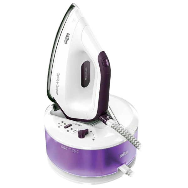Fier de călcat Braun CareStyle Compact IS2144VI Cu generator de aburi/ 2400 W/ Violet photo 1