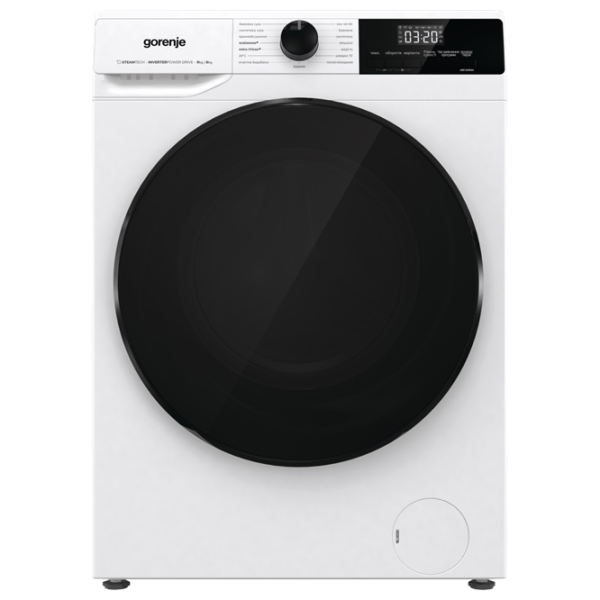 Mașină de spălat cu uscător Gorenje WD2A964ADS/PL 9 kg / 1400 rpm / White photo 1