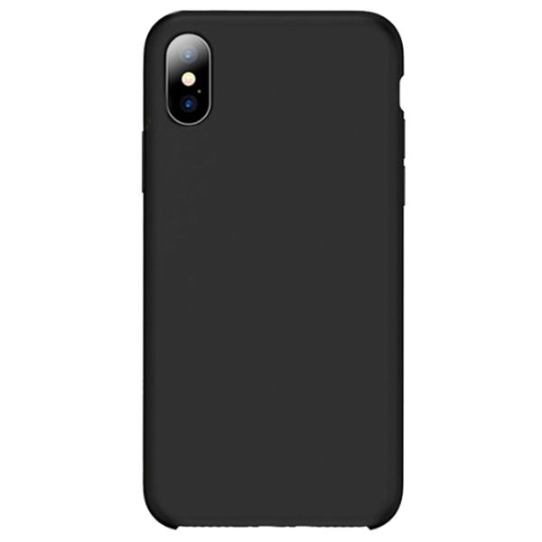 Чехол для смартфона Apple iPhone XS Cover X/ Back/ TPU/ Черный photo 1