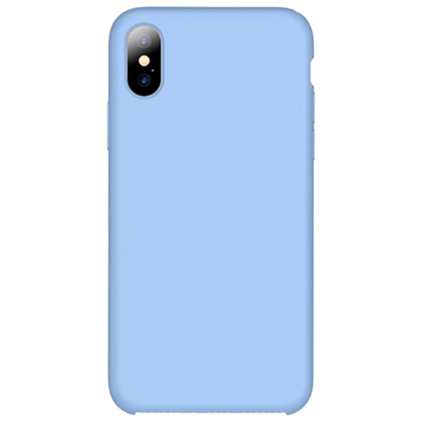 Чехол для смартфона Apple iPhone XS Cover X/ Back/ TPU/ Светлый Синий photo 1