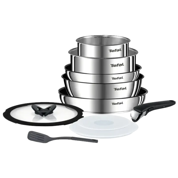 Набор кастрюль Tefal L925SA14 Нержавеющая сталь/ Стальной photo 1