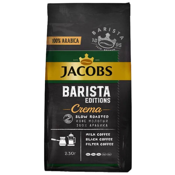 Cafea Jacobs Barista Editions Măcinată/ Crema/ Pachet photo 1