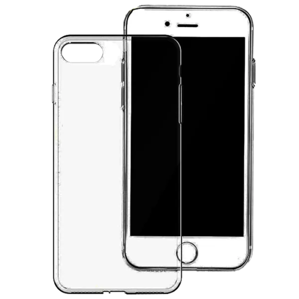 Husă pentru smartphone Apple iPhone 7/ 8/ SE2 Cover X/ Back/ TPU/ Transparent Black photo 1