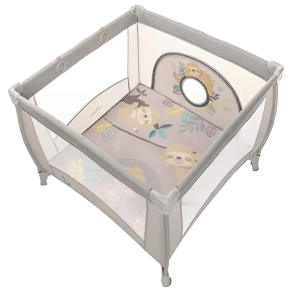 Pat pentru copii Baby Design Play Up (09) 6 luni - 3 ani/ Beige photo 1