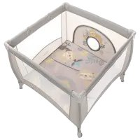 Pat pentru copii Baby Design Play Up (09) 6 luni - 3 ani/ Beige