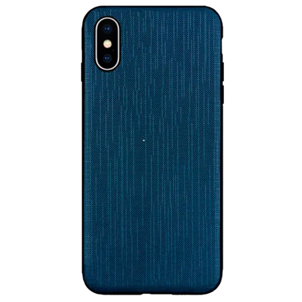 Husă pentru smartphone Apple iPhone X Cover X/ Back/ Silicon/ Black Blue photo 1