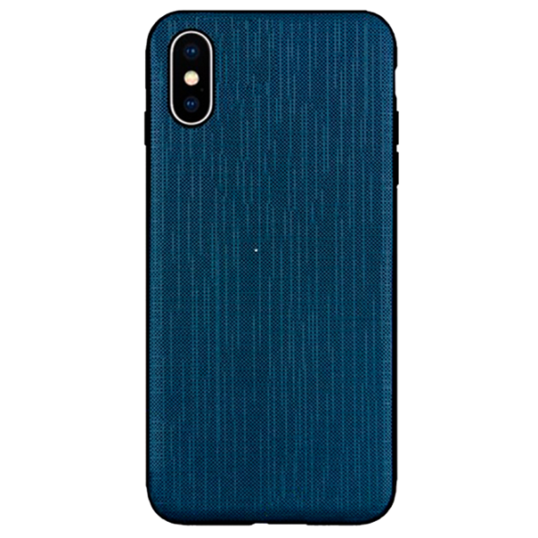 Husă pentru smartphone Apple iPhone X Cover X/ Back/ Silicon/ Black Blue photo 1