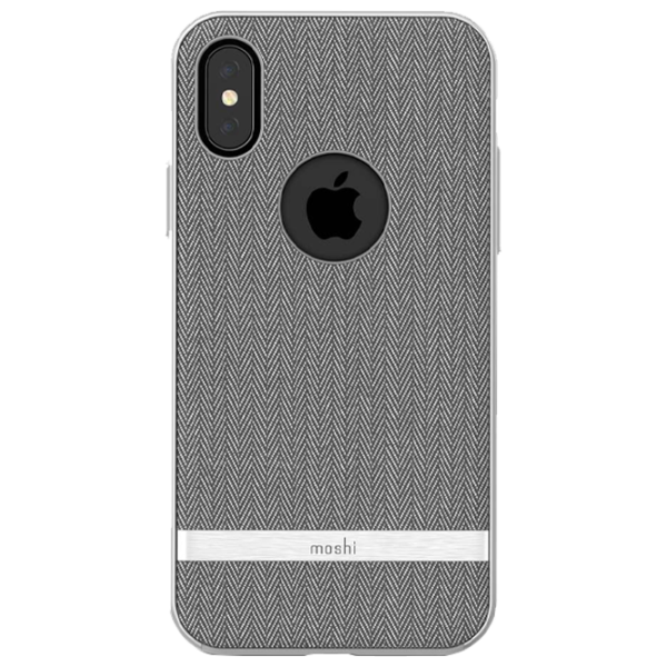 Husă pentru smartphone Apple iPhone X/ XS Moshi/ Back/ TPU/ Silver Gray photo 1 Husă pentru smartphone Apple iPhone X/ XS Moshi/ Back/ TPU/ Silver Gray photo 1