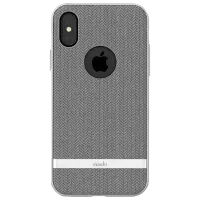 Чехол для смартфона Apple iPhone X/ XS Moshi/ Back/ TPU/ Серебристый Серый