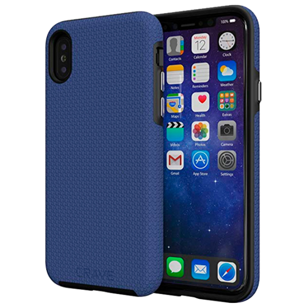 Чехол для смартфона Apple iPhone X/ XS CRAVE/ Back/ PC/ Синий photo 1