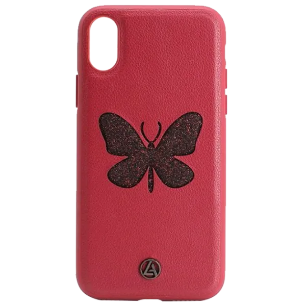 Чехол для смартфона Apple iPhone X/ XS Luna Aristo/ Back/ Экокожа/ Красный photo 1 Чехол для смартфона Apple iPhone X/ XS Luna Aristo/ Back/ Экокожа/ Красный photo 1