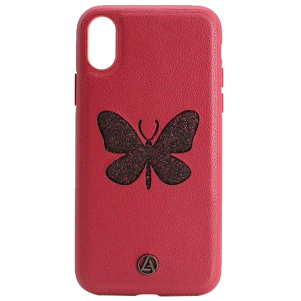 Чехол для смартфона Apple iPhone X/ XS Luna Aristo/ Back/ Экокожа/ Красный photo 1 Чехол для смартфона Apple iPhone X/ XS Luna Aristo/ Back/ Экокожа/ Красный photo 1