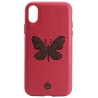 Чехол для смартфона Apple iPhone X/ XS Luna Aristo/ Back/ Экокожа/ Красный