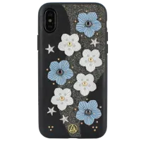 Чехол для смартфона Apple iPhone X/ XS Luna Aristo/ Back/ Кожа/ Белый Черный