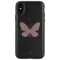 Чехол для смартфона Apple iPhone X/ XS Luna Aristo/ Back/ Экокожа/ Розовый Черный