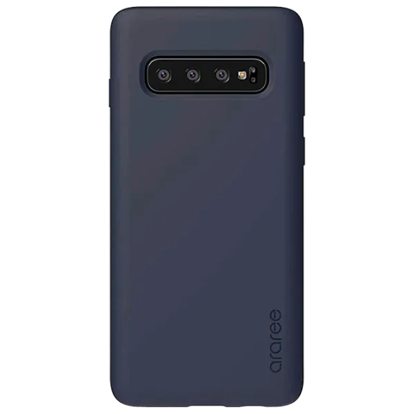 Чехол для смартфона Samsung Galaxy S10+ Araree/ Back/ TPU/ Deep Синий photo 1 Чехол для смартфона Samsung Galaxy S10+ Araree/ Back/ TPU/ Deep Синий photo 1