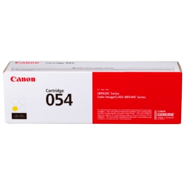 Cartuş Canon CF540X/ CRG054H Yellow/ Original/ Laser photo 1 Cartuş Canon CF540X/ CRG054H Yellow/ Original/ Laser photo 1