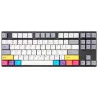 Tastatură Varmilo MA87M V2 CMYK EC Rose V2 Cu fir/ White