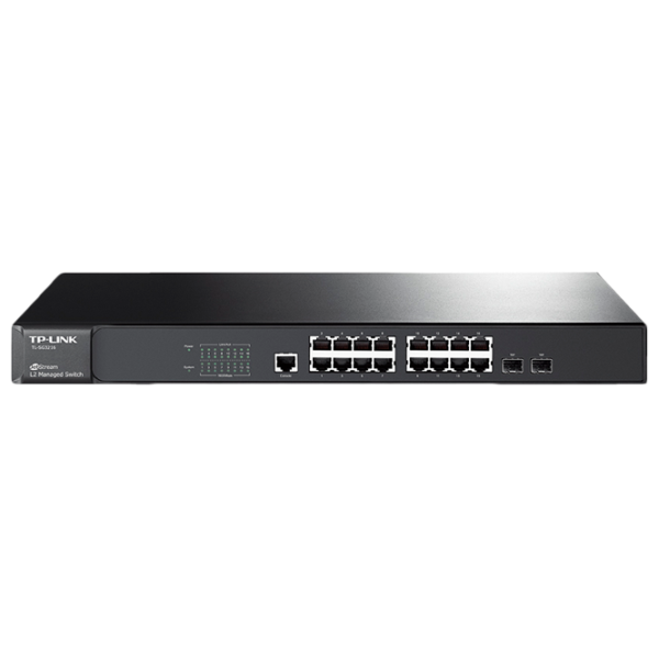 Switch TP-Link TL-SG3216 Черный photo 1