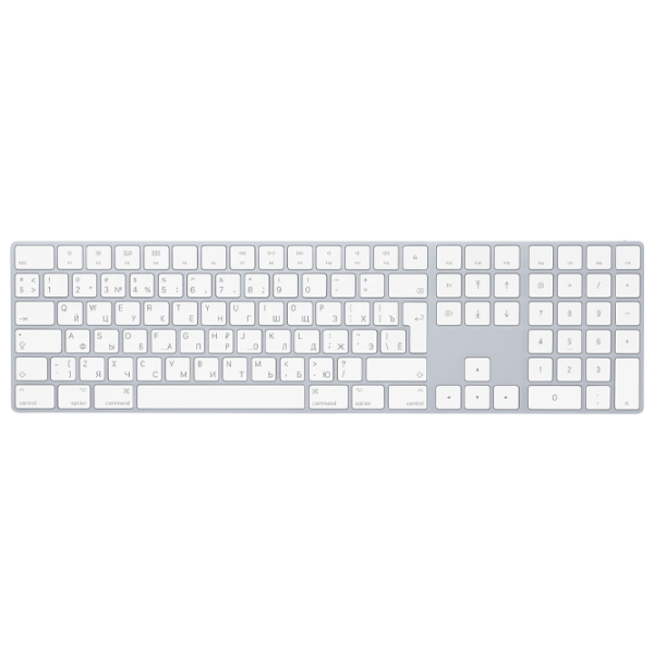 Tastatură Apple Magic Keyboard Russian Fără fir/ White photo 1
