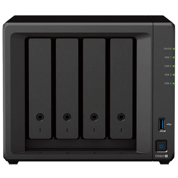 Сетевое хранилище Synology DS923+ Черный photo 1
