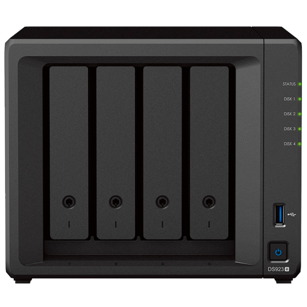Сетевое хранилище Synology DS923+ Черный photo 1