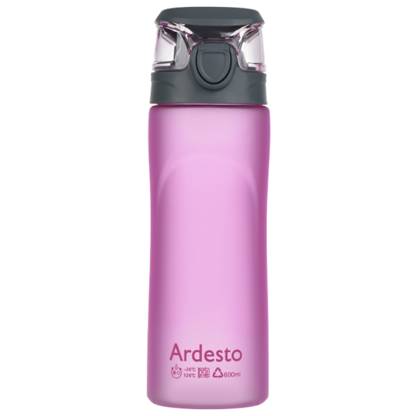 Sticlă pentru apă Ardesto AR2205PR Pink photo 1 Sticlă pentru apă Ardesto AR2205PR Pink photo 1
