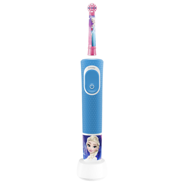 Зубная электрощетка Braun Kids Vitality D100 Frozen 2D/ Синий photo 1 Зубная электрощетка Braun Kids Vitality D100 Frozen 2D/ Синий photo 1