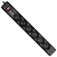 Prelungitor Eaton Strip 6 1 m Black