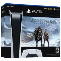 Sony PlayStation 5 Digital Edition
+ God Of War Ragnarok voucher 825 ГБ / Белый
